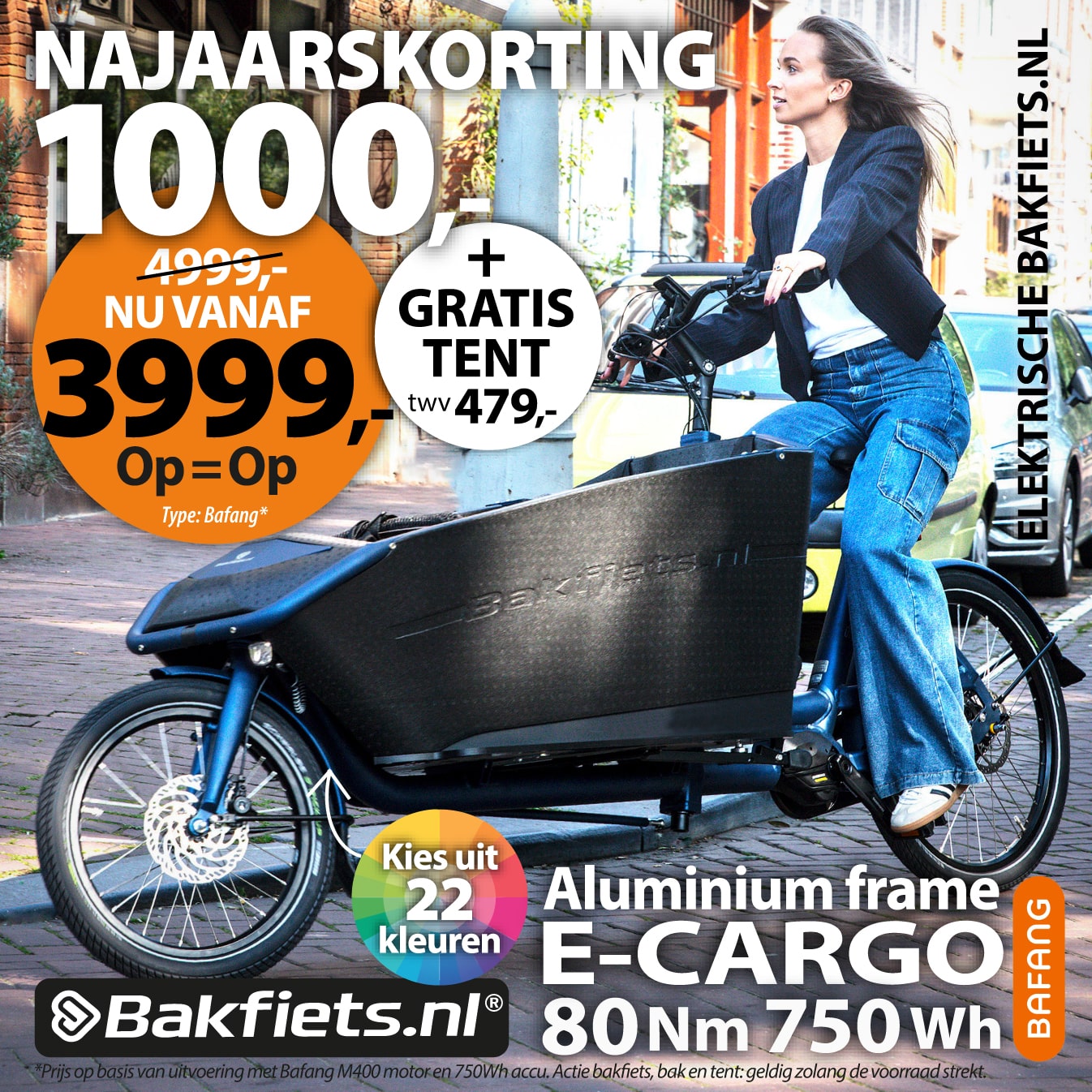elektrische cargobike shepherd bafang
